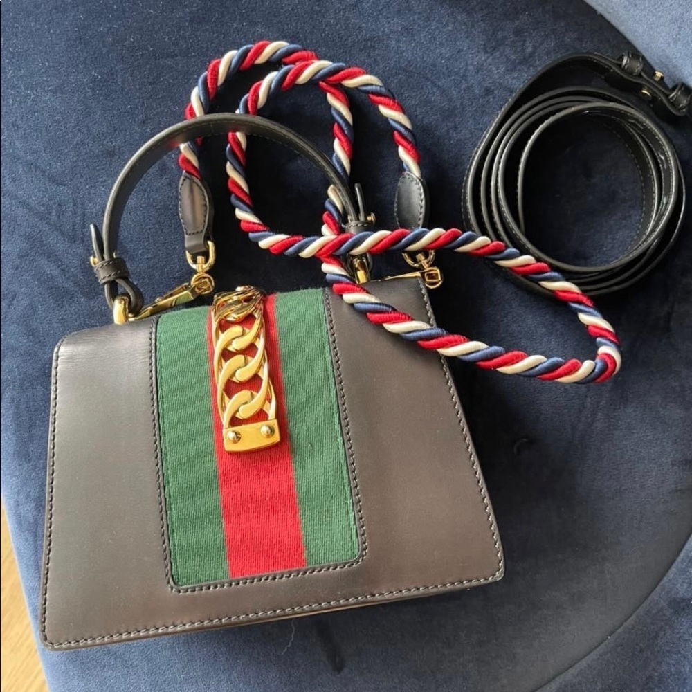 Gucci mini Sylvie top handle bag